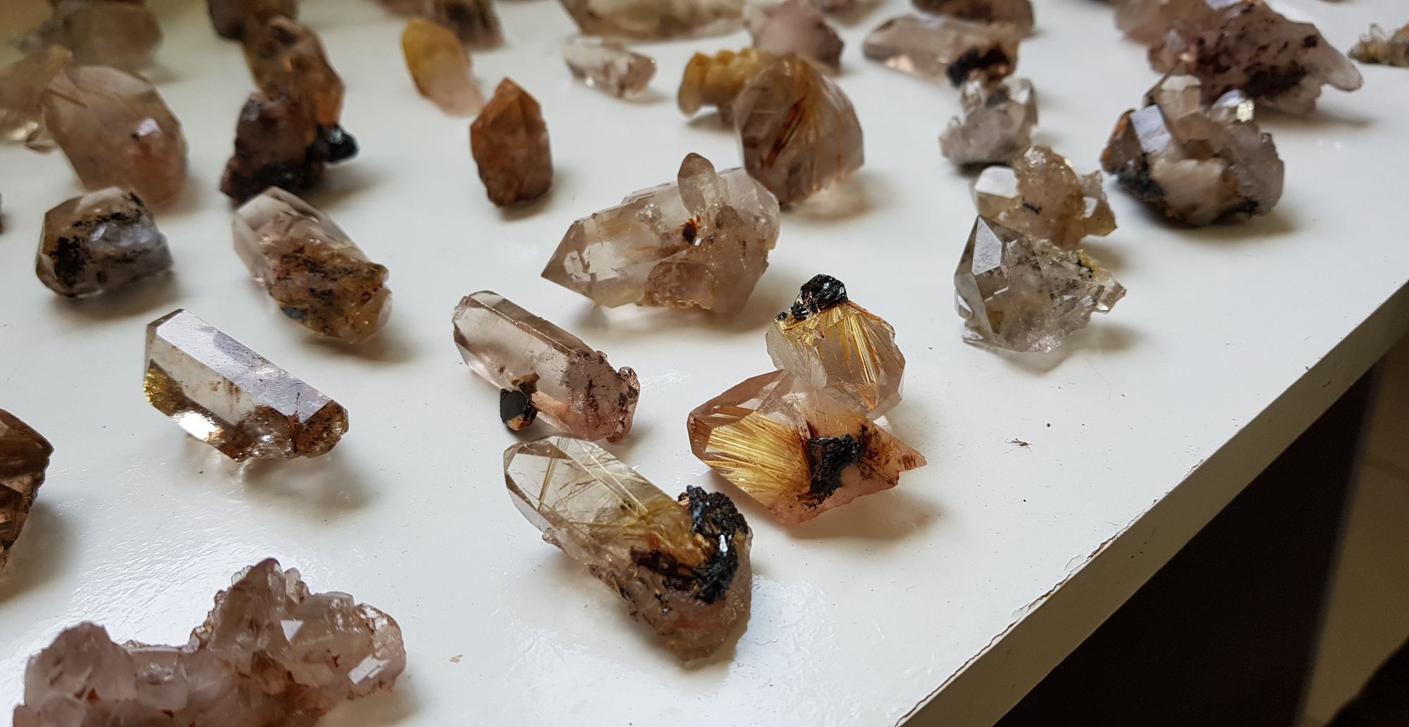 Garimpo de quartzo rutilado em Novo Horizonte